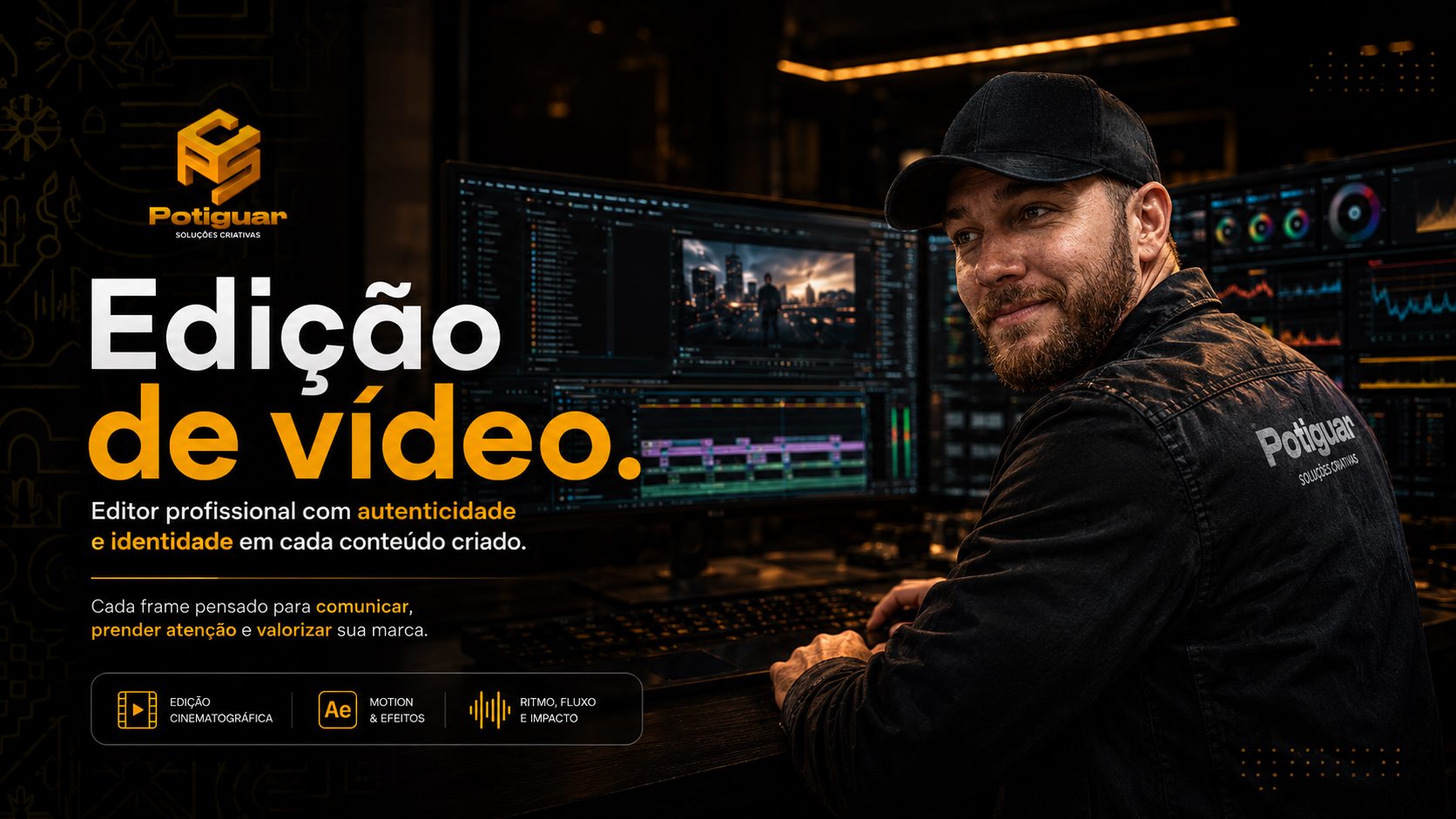 Edição de vídeo
